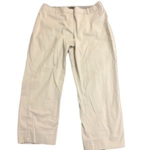 Talbots Curvy Khaki Capri Pants Size 12